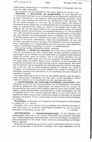 Eerste pagina van het artikel zoals het is gepubliceerd in het tijdschrift