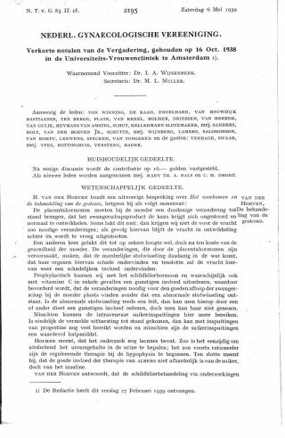 Eerste pagina van het artikel zoals het is gepubliceerd in het tijdschrift