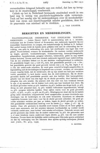 Eerste pagina van het artikel zoals het is gepubliceerd in het tijdschrift