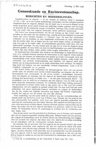 Eerste pagina van het artikel zoals het is gepubliceerd in het tijdschrift