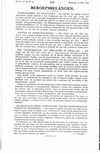 Eerste pagina van het artikel zoals het is gepubliceerd in het tijdschrift