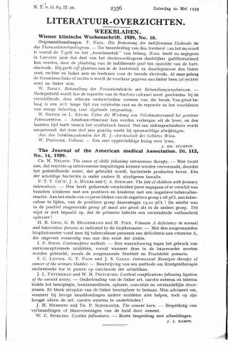 Eerste pagina van het artikel zoals het is gepubliceerd in het tijdschrift