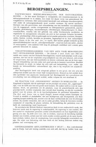 Eerste pagina van het artikel zoals het is gepubliceerd in het tijdschrift