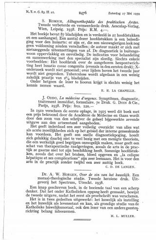 Eerste pagina van het artikel zoals het is gepubliceerd in het tijdschrift