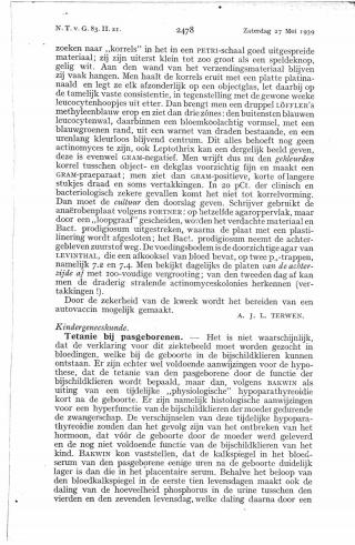 Eerste pagina van het artikel zoals het is gepubliceerd in het tijdschrift