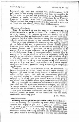 Eerste pagina van het artikel zoals het is gepubliceerd in het tijdschrift