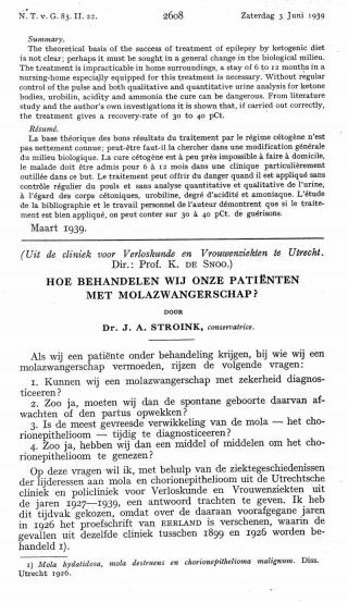 Eerste pagina van het artikel zoals het is gepubliceerd in het tijdschrift