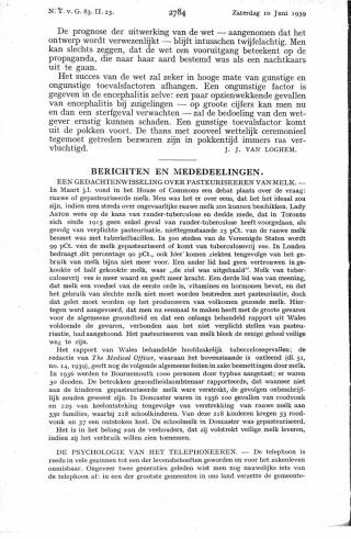 Eerste pagina van het artikel zoals het is gepubliceerd in het tijdschrift