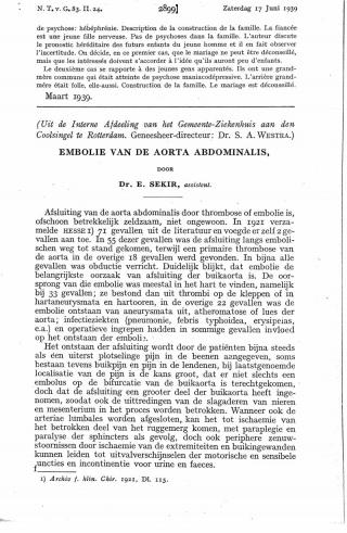 Eerste pagina van het artikel zoals het is gepubliceerd in het tijdschrift