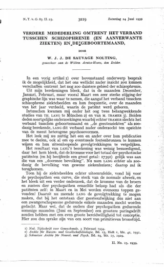 Eerste pagina van het artikel zoals het is gepubliceerd in het tijdschrift