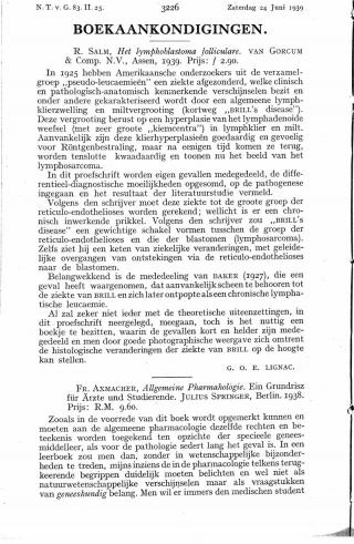 Eerste pagina van het artikel zoals het is gepubliceerd in het tijdschrift