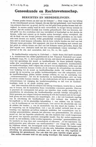 Eerste pagina van het artikel zoals het is gepubliceerd in het tijdschrift