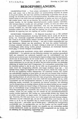 Eerste pagina van het artikel zoals het is gepubliceerd in het tijdschrift