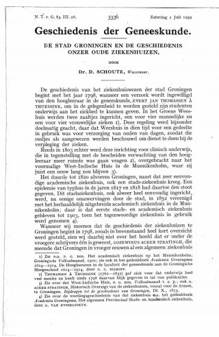 Eerste pagina van het artikel zoals het is gepubliceerd in het tijdschrift