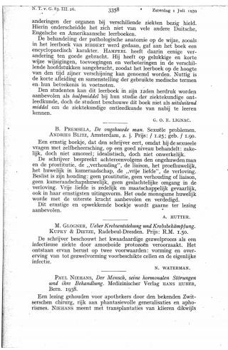 Eerste pagina van het artikel zoals het is gepubliceerd in het tijdschrift