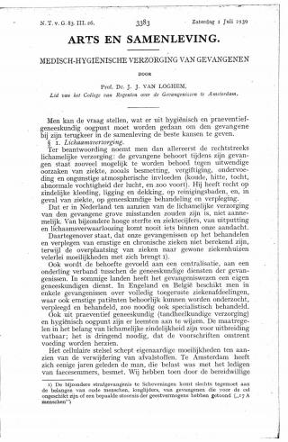 Eerste pagina van het artikel zoals het is gepubliceerd in het tijdschrift