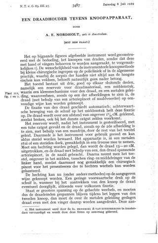 Eerste pagina van het artikel zoals het is gepubliceerd in het tijdschrift
