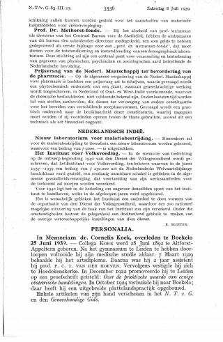 Eerste pagina van het artikel zoals het is gepubliceerd in het tijdschrift