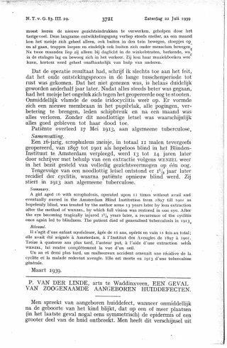 Eerste pagina van het artikel zoals het is gepubliceerd in het tijdschrift