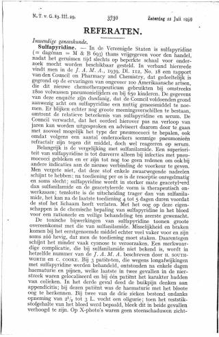 Eerste pagina van het artikel zoals het is gepubliceerd in het tijdschrift