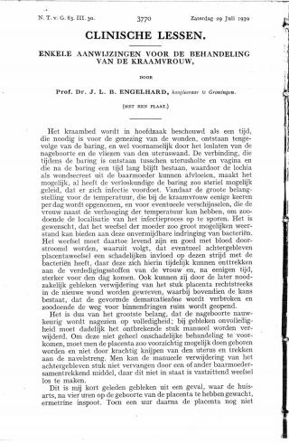 Eerste pagina van het artikel zoals het is gepubliceerd in het tijdschrift