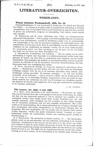 Eerste pagina van het artikel zoals het is gepubliceerd in het tijdschrift