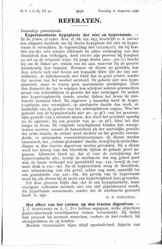 Eerste pagina van het artikel zoals het is gepubliceerd in het tijdschrift