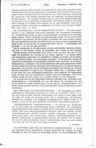 Eerste pagina van het artikel zoals het is gepubliceerd in het tijdschrift