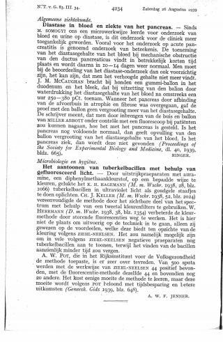 Eerste pagina van het artikel zoals het is gepubliceerd in het tijdschrift