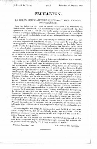 Eerste pagina van het artikel zoals het is gepubliceerd in het tijdschrift