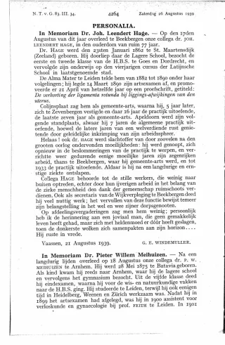 Eerste pagina van het artikel zoals het is gepubliceerd in het tijdschrift