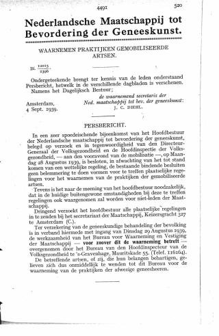 Eerste pagina van het artikel zoals het is gepubliceerd in het tijdschrift