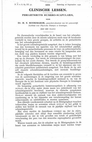 Eerste pagina van het artikel zoals het is gepubliceerd in het tijdschrift