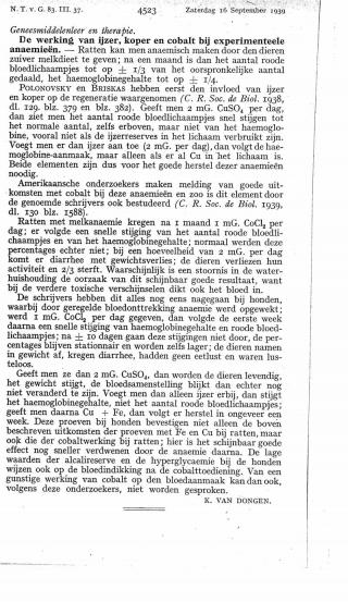 Eerste pagina van het artikel zoals het is gepubliceerd in het tijdschrift