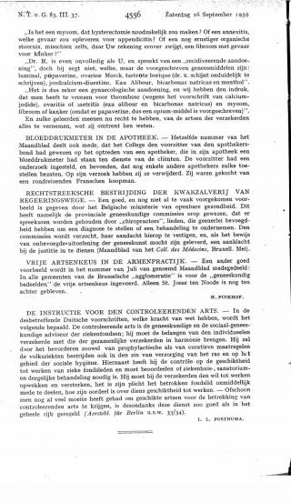 Eerste pagina van het artikel zoals het is gepubliceerd in het tijdschrift