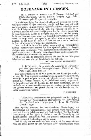 Eerste pagina van het artikel zoals het is gepubliceerd in het tijdschrift