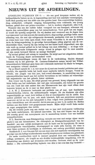 Eerste pagina van het artikel zoals het is gepubliceerd in het tijdschrift