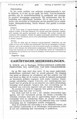 Eerste pagina van het artikel zoals het is gepubliceerd in het tijdschrift