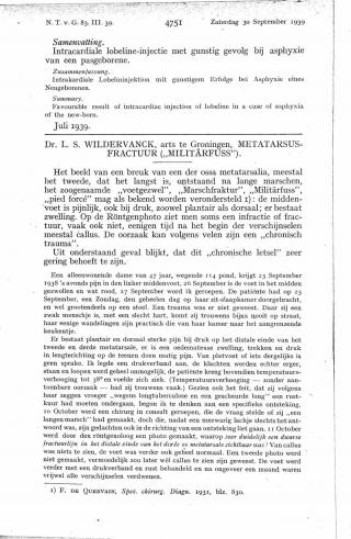 Eerste pagina van het artikel zoals het is gepubliceerd in het tijdschrift