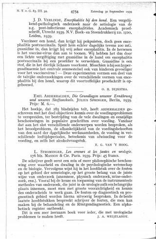 Eerste pagina van het artikel zoals het is gepubliceerd in het tijdschrift