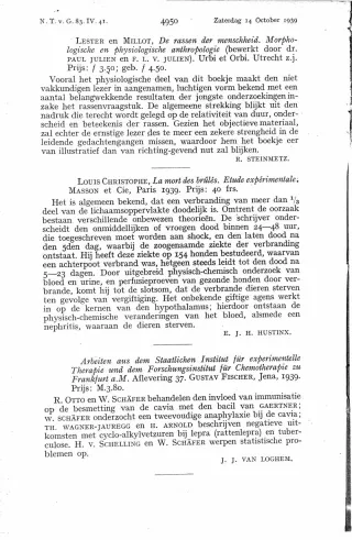 Eerste pagina van het artikel zoals het is gepubliceerd in het tijdschrift