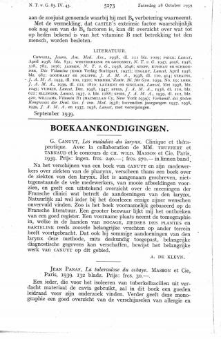 Eerste pagina van het artikel zoals het is gepubliceerd in het tijdschrift