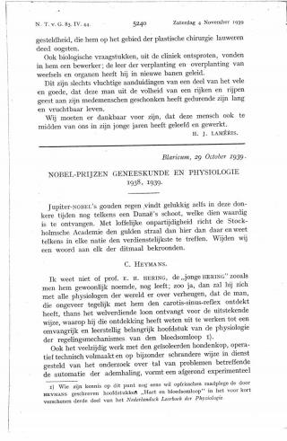 Eerste pagina van het artikel zoals het is gepubliceerd in het tijdschrift