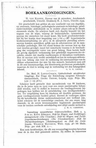 Eerste pagina van het artikel zoals het is gepubliceerd in het tijdschrift