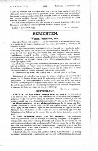 Eerste pagina van het artikel zoals het is gepubliceerd in het tijdschrift