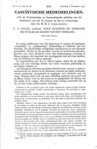 Eerste pagina van het artikel zoals het is gepubliceerd in het tijdschrift