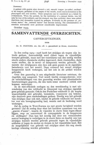 Eerste pagina van het artikel zoals het is gepubliceerd in het tijdschrift