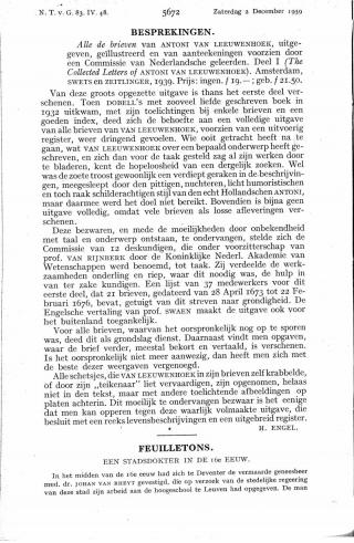 Eerste pagina van het artikel zoals het is gepubliceerd in het tijdschrift