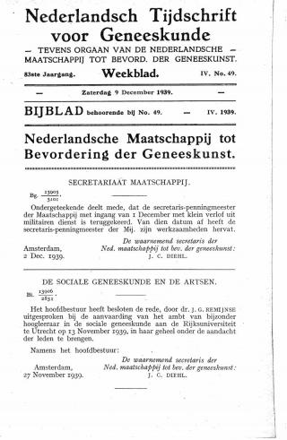 Eerste pagina van het artikel zoals het is gepubliceerd in het tijdschrift