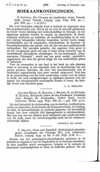 Eerste pagina van het artikel zoals het is gepubliceerd in het tijdschrift